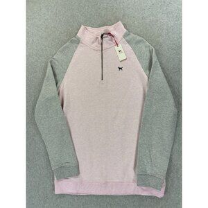 NWT‎ The Black Dog Sloop Raglan 1/4 Zip Pullover (Girl's XL) Pink